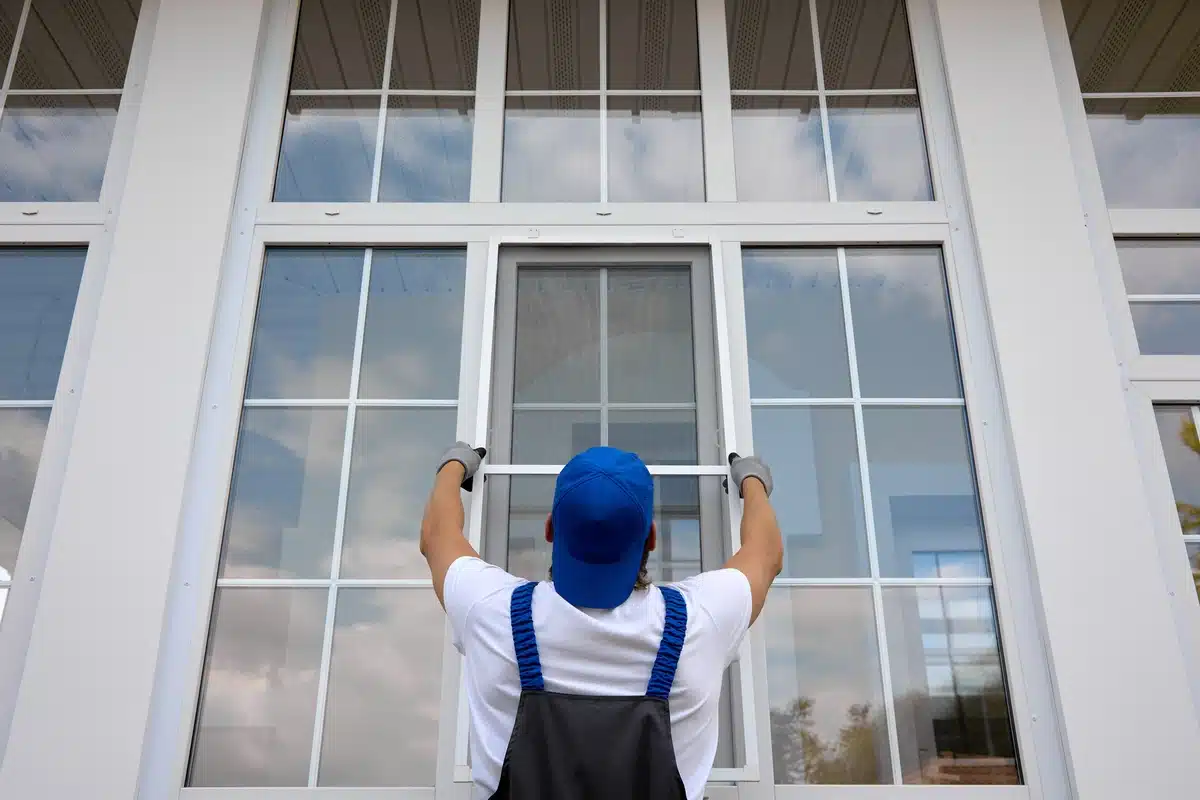 Window screen cleaning in Kansas City
